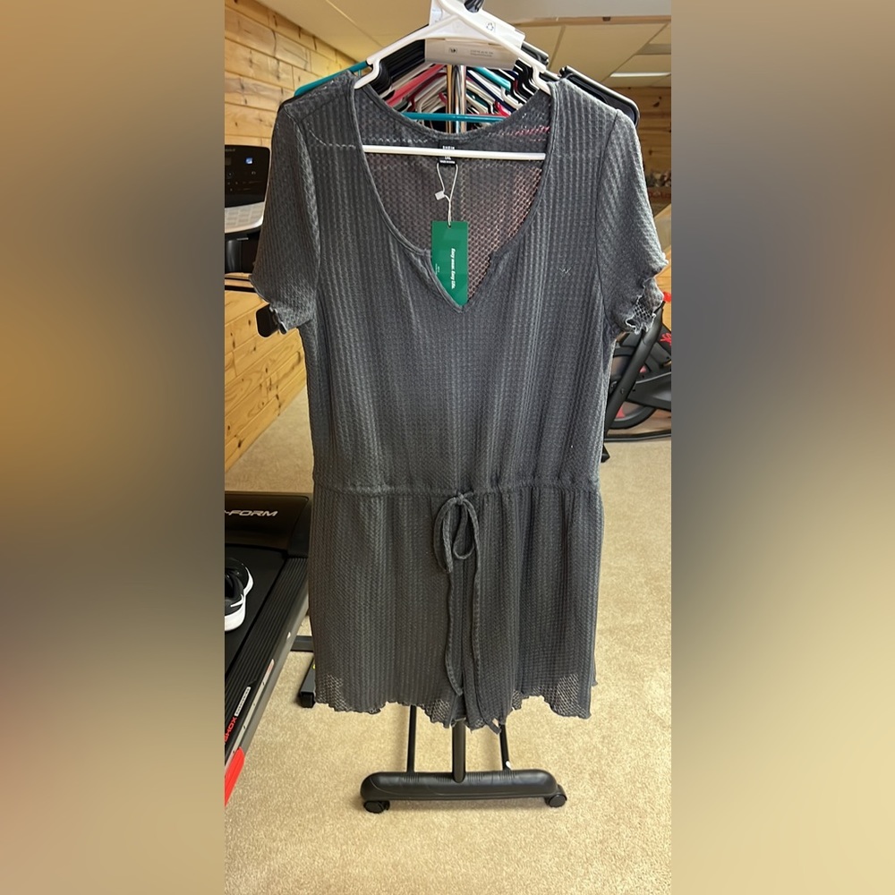 Grey Shein Romper